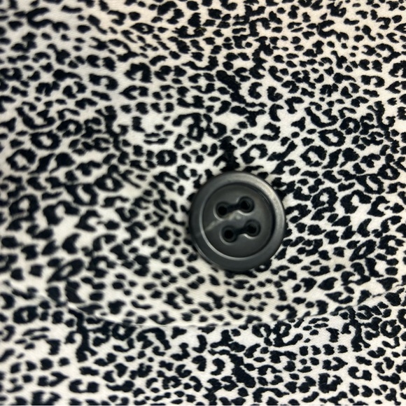 Animal Print Fitted Jacket Zebra Print - Picture 6 of 9